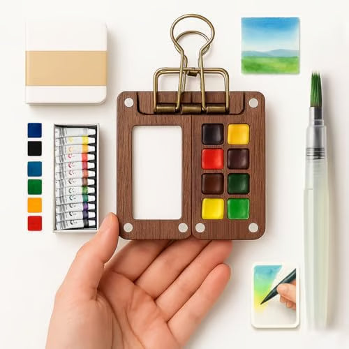 Mini Watercolor Travel Set