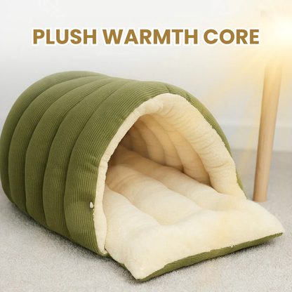 Cozy Winter Cave for Cats & Dogs