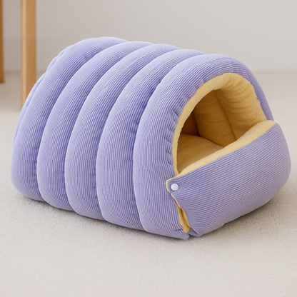Cozy Winter Cave for Cats & Dogs