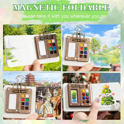Mini Watercolor Travel Set