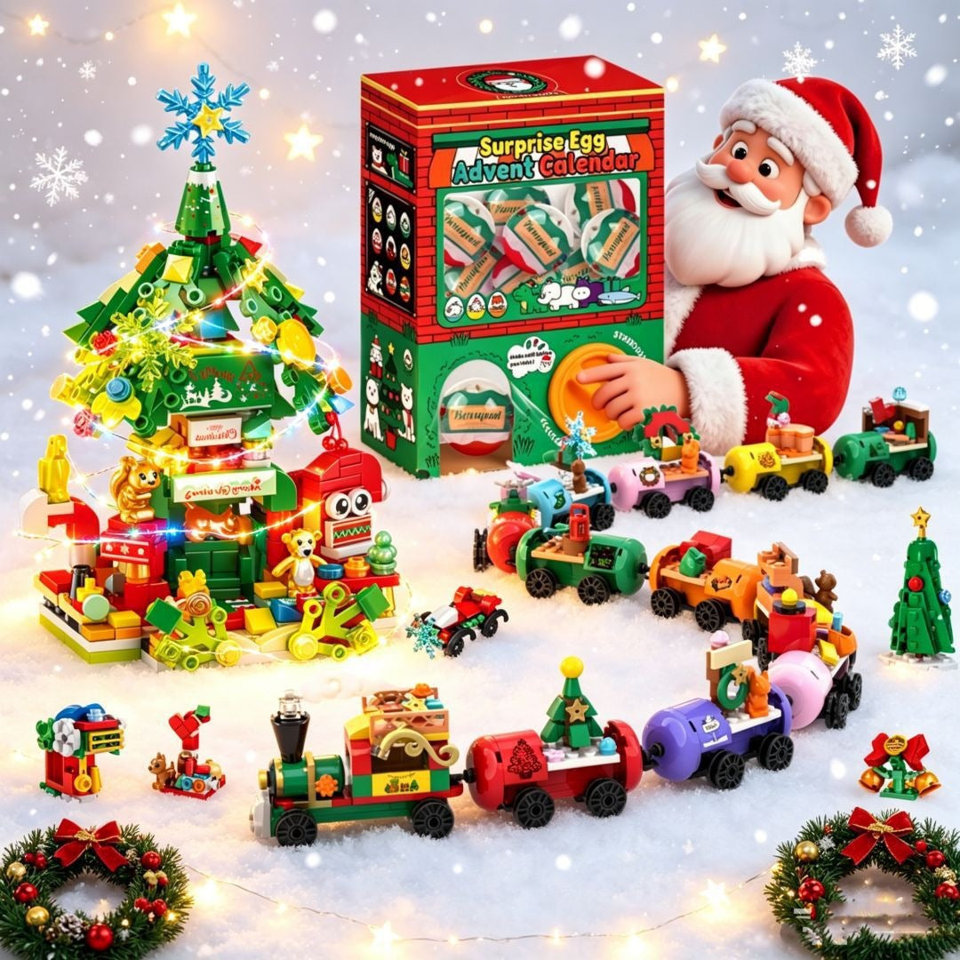 Gachapon-24 days Train Christmas Tree