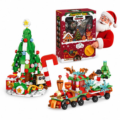 🎄🎅 2026 Christmas Capsule Building Blocks, Surprise Mini Building Set 🎁